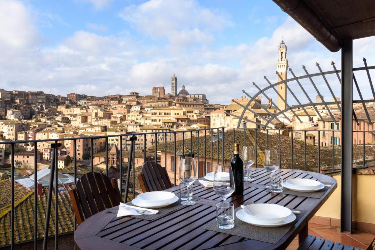 Appartamento Panoramico San Martino 12 Siena Buitenkant foto
