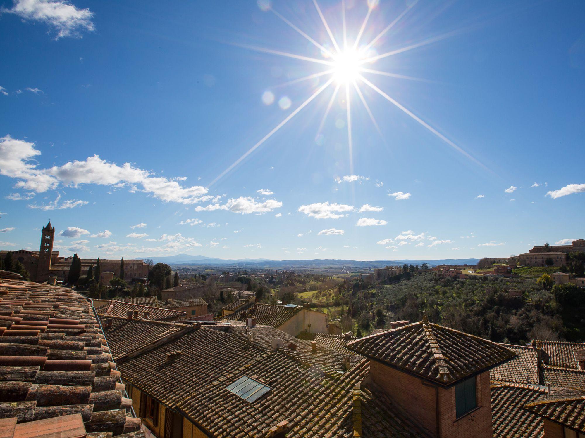 Appartamento Panoramico San Martino 12 Siena Buitenkant foto