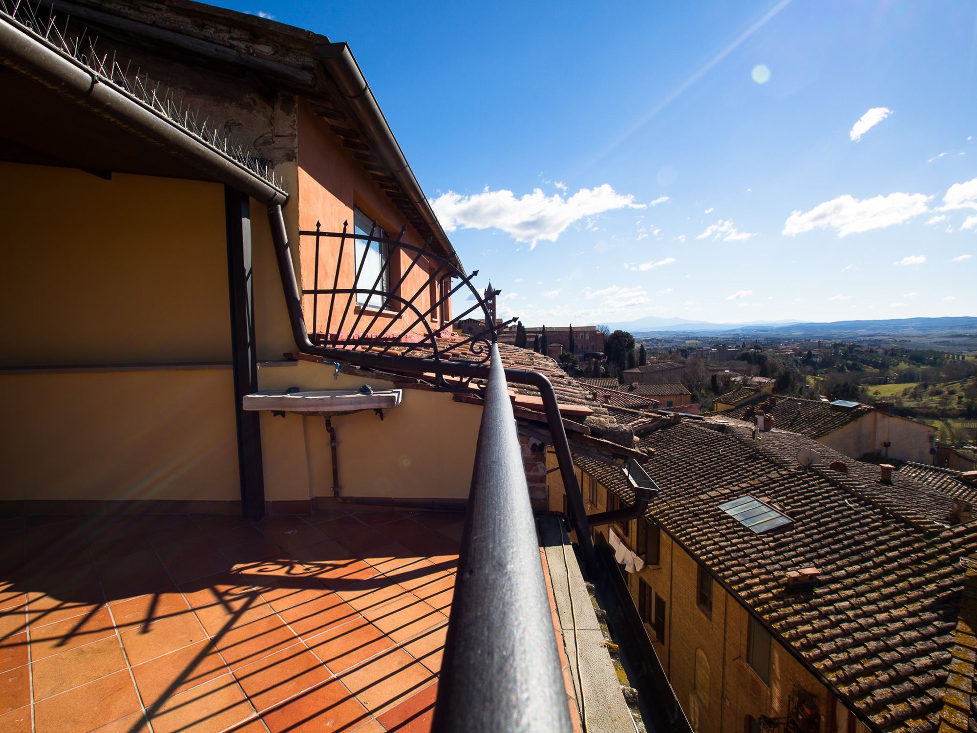 Appartamento Panoramico San Martino 12 Siena Buitenkant foto